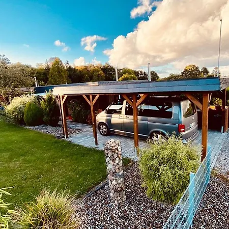 Holzhuette Ole Zw. & Wald Mit Kamin & Sauna Dom wakacyjny