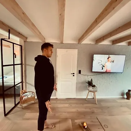 Holzhuette Ole Zw. & Wald Mit Kamin & Sauna Dom wakacyjny Behrensdorf