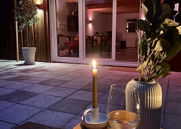 Holzhuette Ole Zw. & Wald Mit Kamin & Sauna